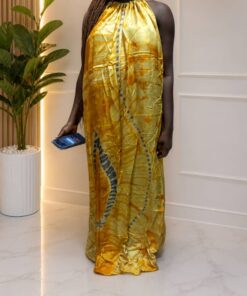 Gold Backless dress